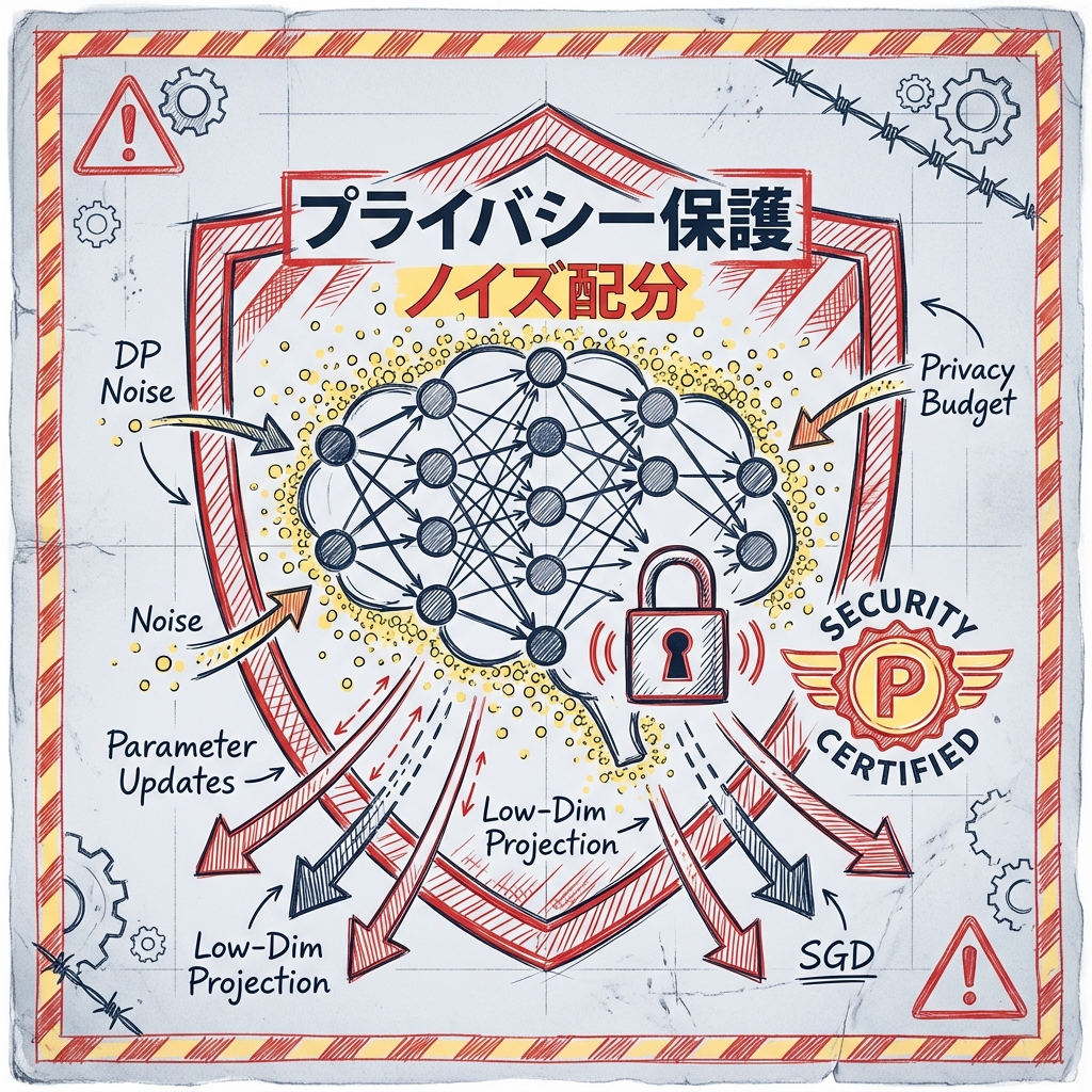 プライバシー保護とノイズ配分の仕組み