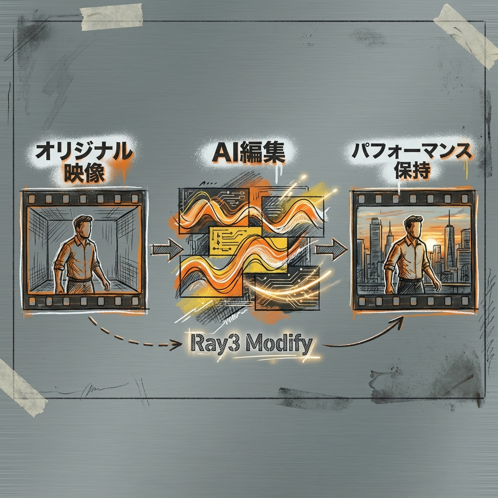 Ray3 Modify Before/After