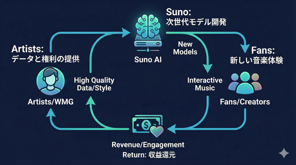 Suno x Warner Music Ecosystem